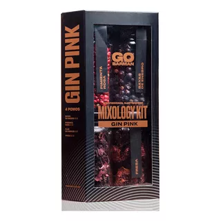 Kit Botánicos Gin Pink Go Barman