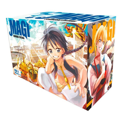 Panini Manga Boxset: Magi, De Shinobu Ohtaka. Serie Magi, Vol. Boxset. Editorial Panini, Tapa Blanda En Español, 2019