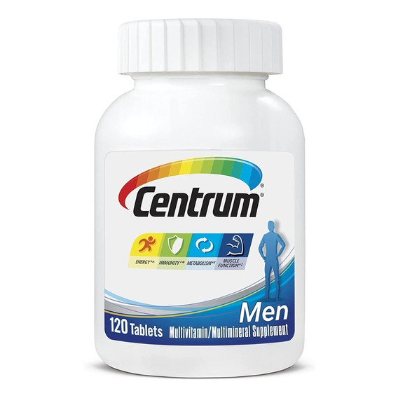 Centrum Men Americano 120 Multivitaminas #1 Para Hombre