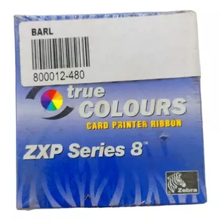 Ribbon Original Zebra Colorido Zxp8 E Zxp9 Ymckk 800012-480