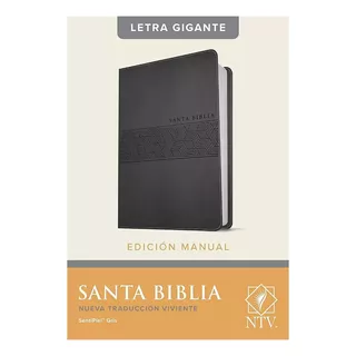 Biblia Ntv Letra Gigante, Tamaño Manual Tapa Imit. Piel