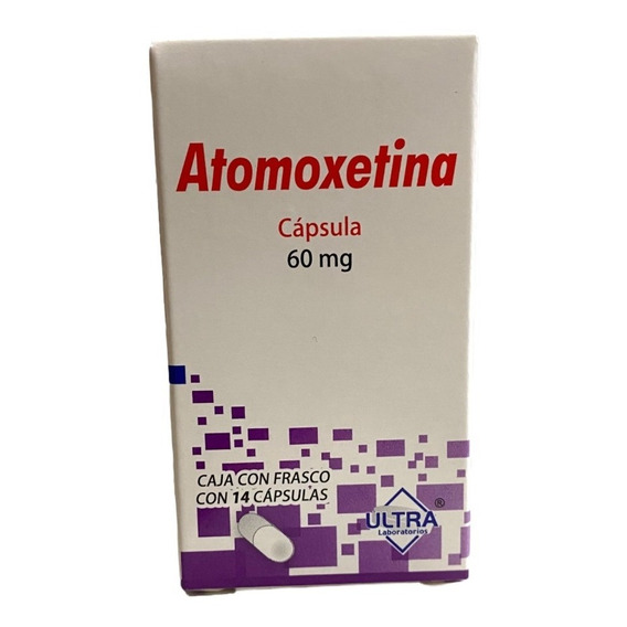 Atomoxetina Ultra 60mg Con 14 Capsulas