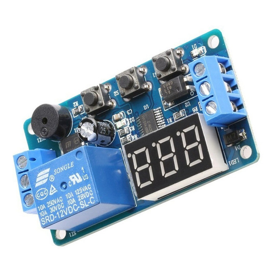 Temporizador Digital Timer  12v Programable Arduino 