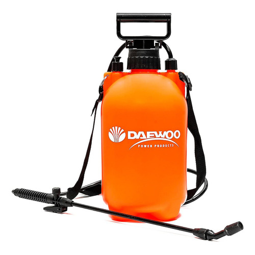Rociador Fumigador Pulverizador Bomba Manual Daewoo 5 Litros Color Naranja