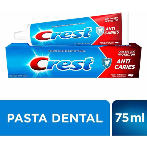 Pasta Dental Crest Anticaries 75ml
