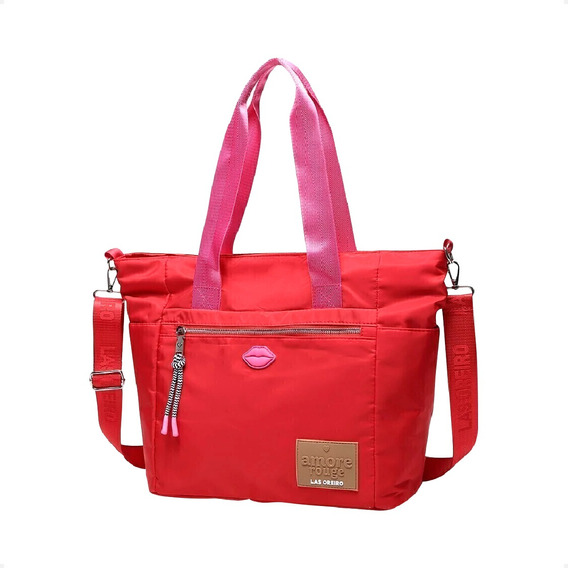 Cartera Urbana Bolso Las Oreiro Reforzada Impermeable Paseo