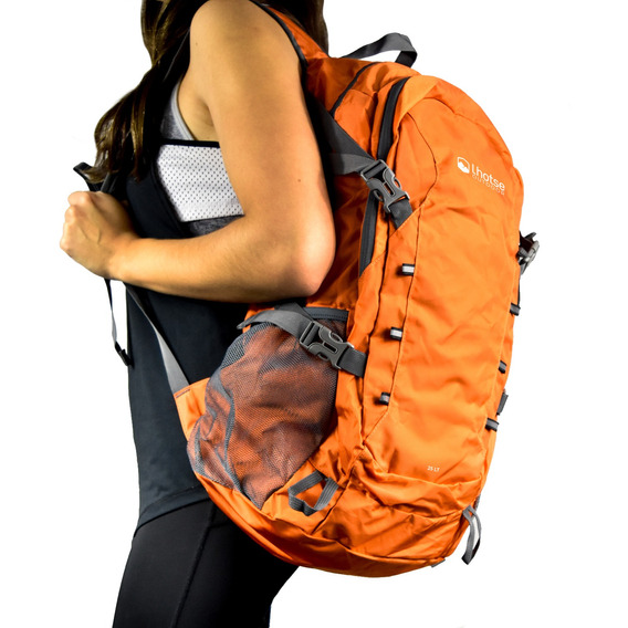 Mochila Outdoor Lhotse Plegable 25lt Naranja