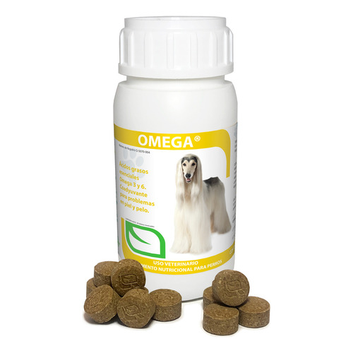 Omega Ruiland Piel Y Pelo Para Perros 60 Tabletas