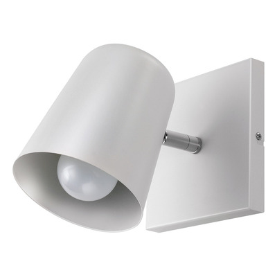 Aplique 1 Luz Baby Movil Blanco Apto Led Moderno Deco Vig