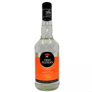 Licor Tres Plumas Triple Sec Naranjas Curacao 700ml