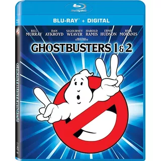 Blu-ray Ghostbusters 1 & 2 / Cazafantasmas / Incluye 2 Films