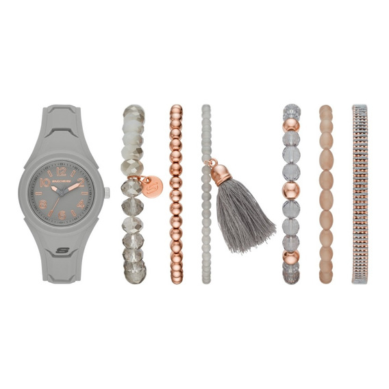 Reloj Para Mujer Skechers Sets Women´s Sr9059 Gris