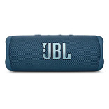 Parlante JBL Flip 6 portátil con bluetooth waterproof azul