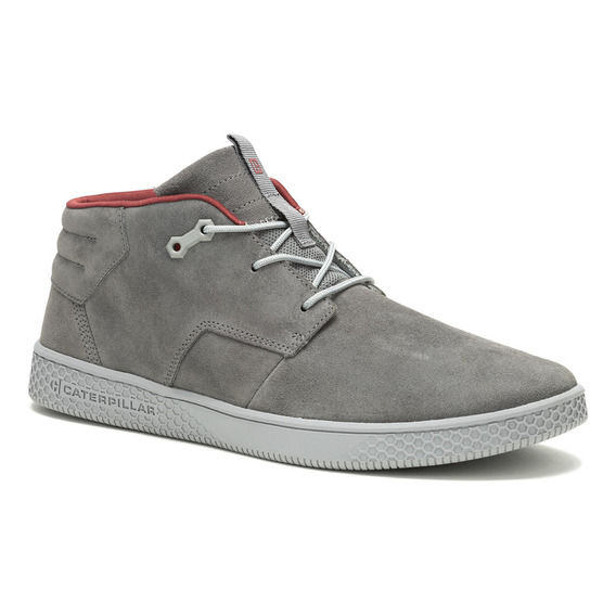 Zapatilla Con Caña Pause Mid Gris Hombre