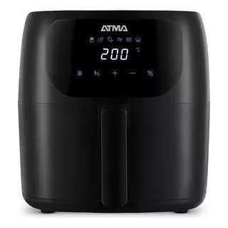 Freidora De Aire Digital Sin Aceite Atma Pro Fr60arbp 6,5l Color Negro