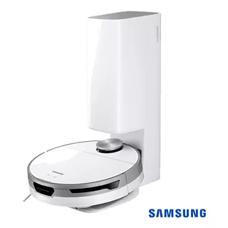 Robot Aspirador Jet Bottm+ Con Estación De Limpieza Samsung Wifi 220 V, Color Blanco