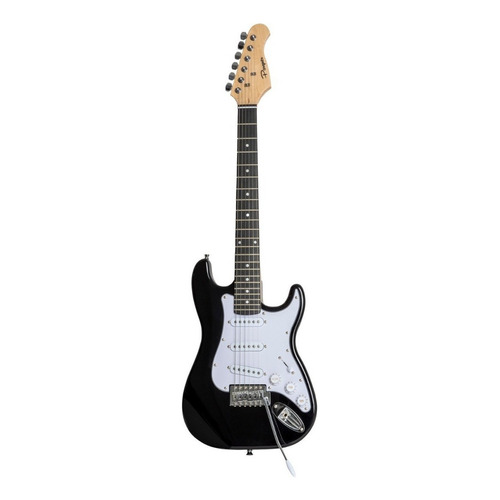 Guitarra eléctrica infantil Parquer Stratocaster ST100 de tilo 2020 negra laca