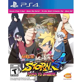 Naruto Shippuden: Ultimate Ninja Storm 4 Formato Físico Ps4