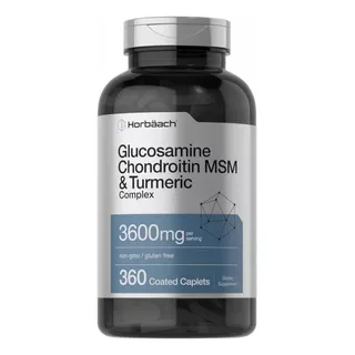 Glucosamina Con  Condroitina Cúrcuma 360 Tabletas