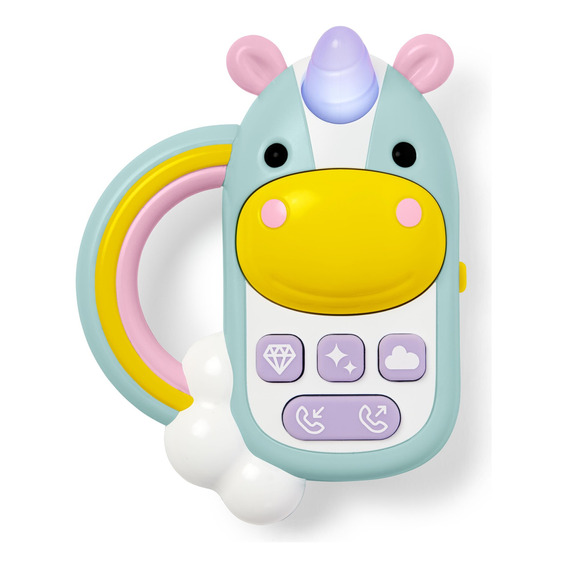 Teléfono Con Luces Y Sonidos Diseño Unicornio Skip-hop 305