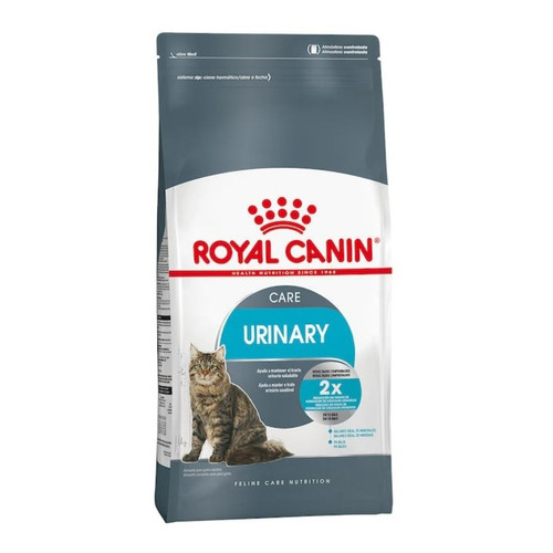 Alimento Royal Canin Feline Care Nutrition Urinary Care para gato adulto sabor mix en bolsa de 7.5kg