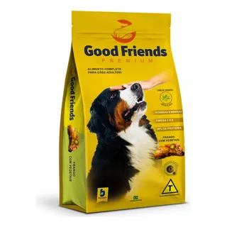 Ração Good Friends Carne E Vegetais Premium Para Cães 15kg