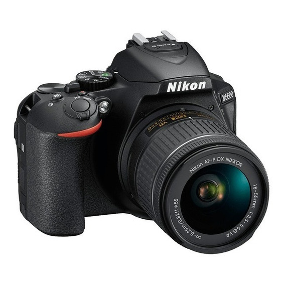  Nikon Kit D5600 18-55mm VR DSLR color  negro 