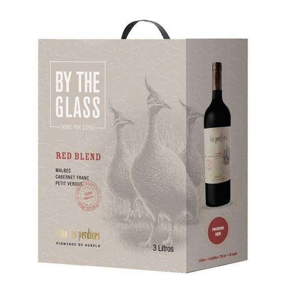 Las Perdices vino tinto bag in box red blend 3 litros