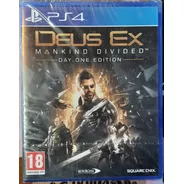 Deus Ex Mankind Divided Day One Edition Nuevo Sellado Ps4