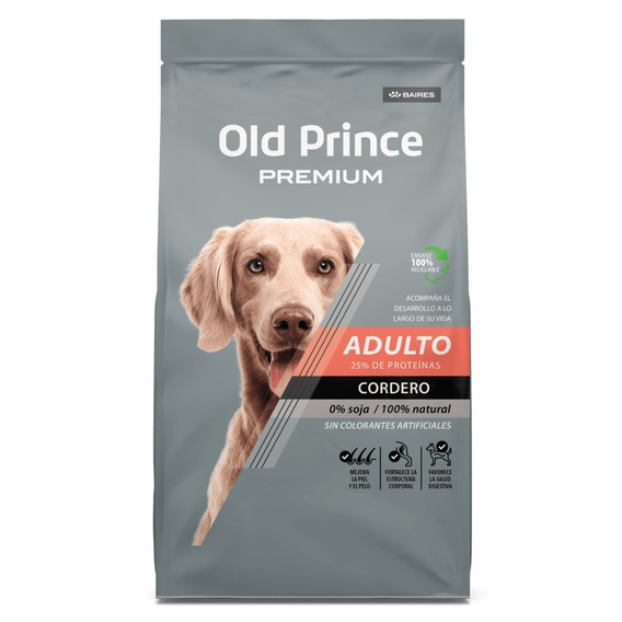 Old Prince perro Premium adultos cordero de 15+3kg