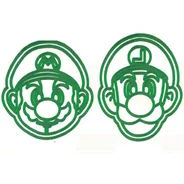 Set Combo Cortantes Galletitas Mario Y Luigi X2 Unidades