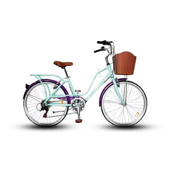 Bicicleta Jafi Vintage Lady Loving De Paseo Mujer Aro 24 6v