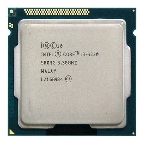 Procesador Intel Core i3-3220 CM8063701137502 de 2 núcleos y  3.3GHz de frecuencia con gráfica integrada
