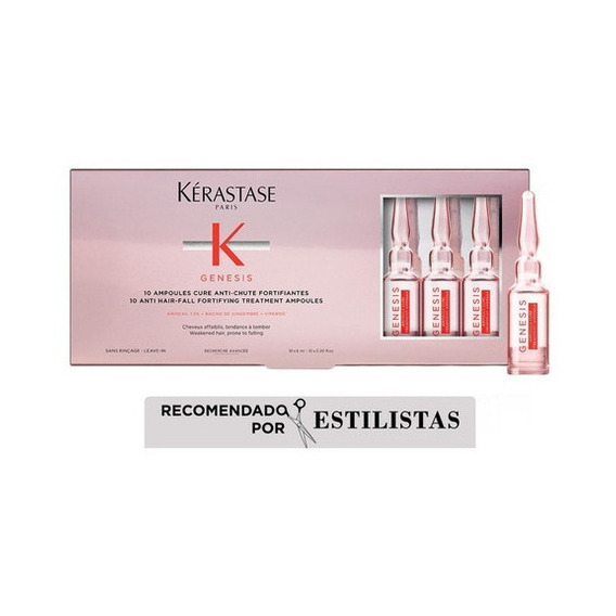 Tratamiento Anti-caída Kérastase Génesis 10 Ampollas - 60ml