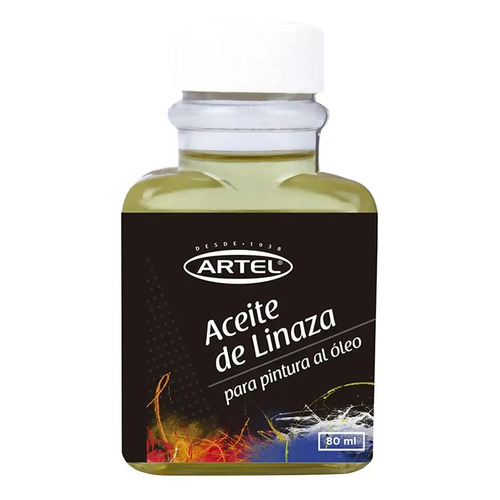 Aceite De Linaza Artel Frasco 80 Ml Color Transparente