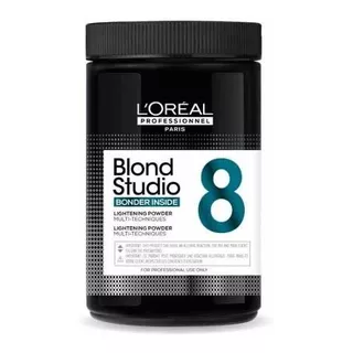 Polvo Decolorante 8 Pro Keratin Blond Studio De 500g