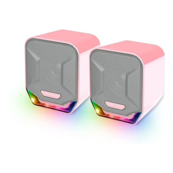 Parlantes Efectos Rgb 2.0 Usb Gs202 Fantech Sakura Gamer Uy