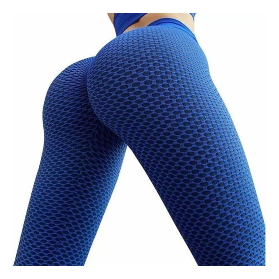 Leggins Deportivo Efecto Push Up Levanta Cola Tiro Alto Gym