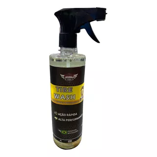 Tire Wash Limpador Ação Rápida Pneus Borrachas Janu 500ml