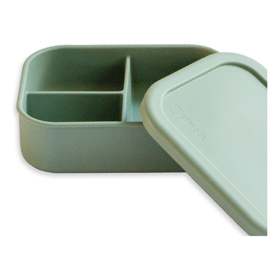 Tupper Taper Plástico Hermético Bento Box Green