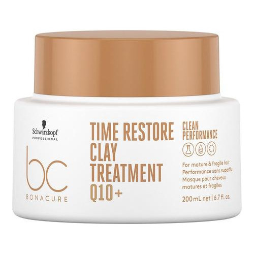 Tratamiento Arcilla Anti-age Bonacure Time Restore Q10 200ml