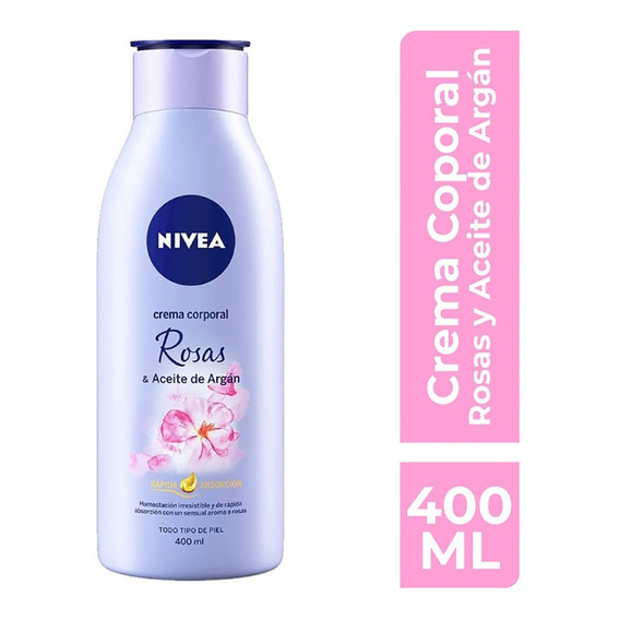 Crema Corporal Nivea Roses Senses Humectante 400ml