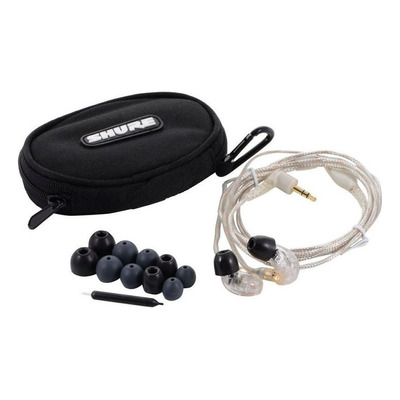 Auriculares Shure Se215 In-ear Monitoreo Sound Isolating Color Clear