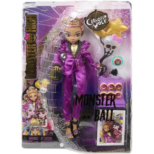 Muñeca de baile Monster High Monster Clawdeen Mattel Hnf69
