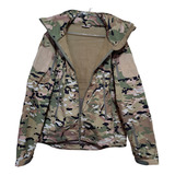 Campera Shoftshell Multicam