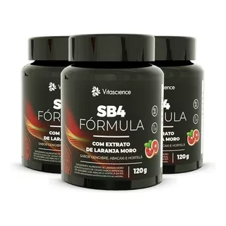 3 Fórmula Sb4 Extrato De Laranja Moro