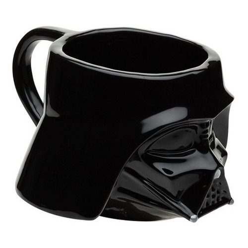 Taza Café Darth Vader Star Wars Disney Cerámica 3d 473ml