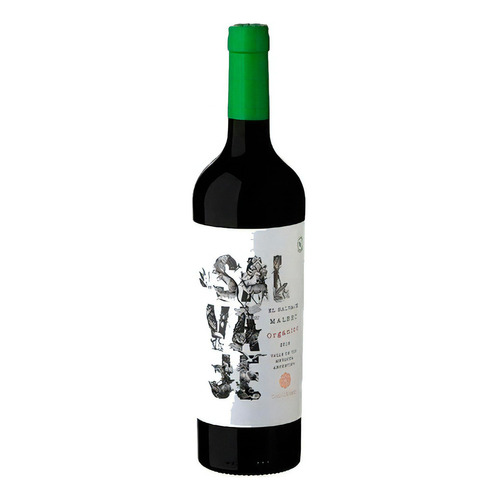 Vino El Salvaje Organico Malbec 750ml