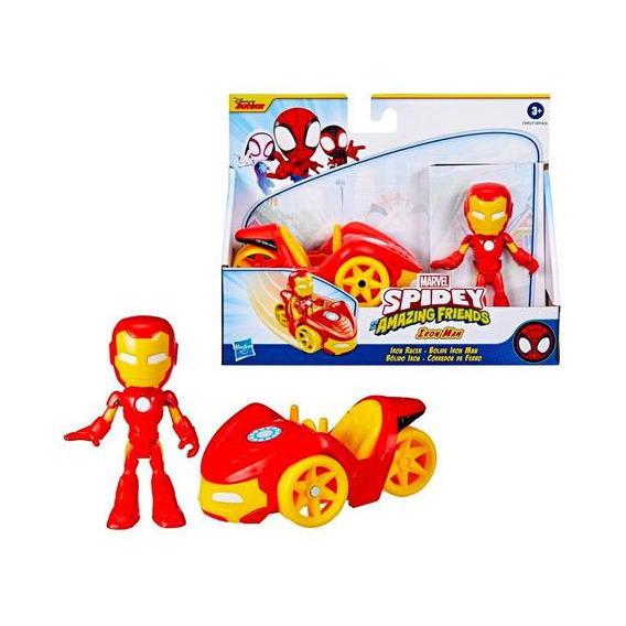 Figura + Vehículo Spidey And His Amazing Friends Hasbro