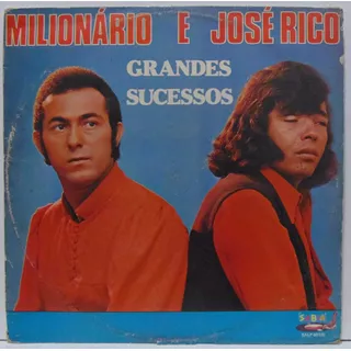 Lp Milionario E Jose Rico - Grandes Sucessos - 1979 